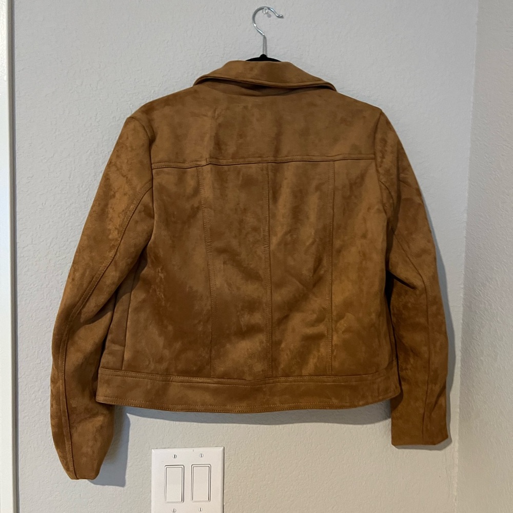 Suede Tan Jacket - Picture 3 of 3
